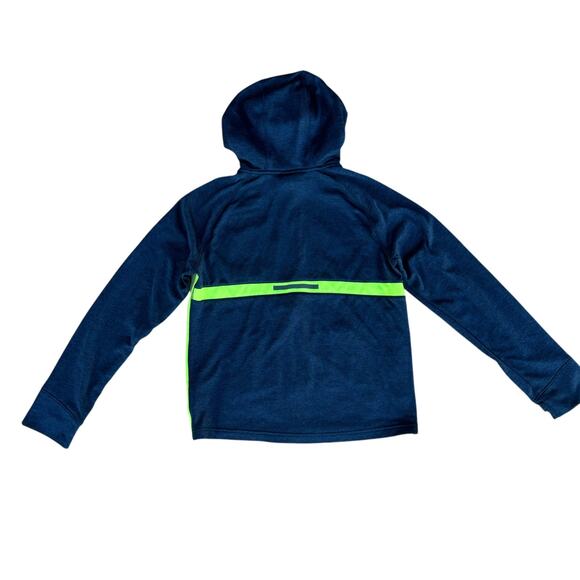 Russel Dri-Power 360 Boys Colorblock Long Front Zip Hooded Track Jacket XL - Picture 6 of 7